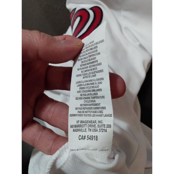 Bryce Harper Washington National Jersey Women's XL MLB Baseball - Picture 5 of 5